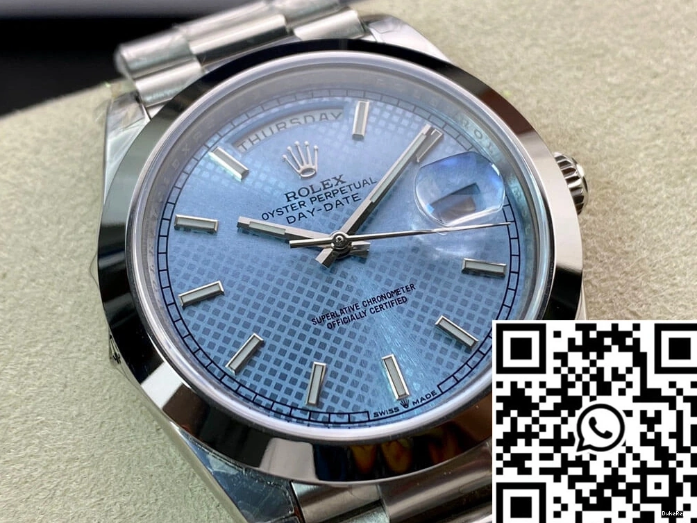 M228206-0004 EW Stainless Factory Date Rolex Day Steel 1003
